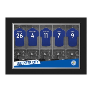 Personalised Leicester City Dressing Room Photo Folder