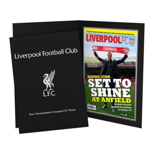Personalised Liverpool FC Magazine Cover Photo Folder