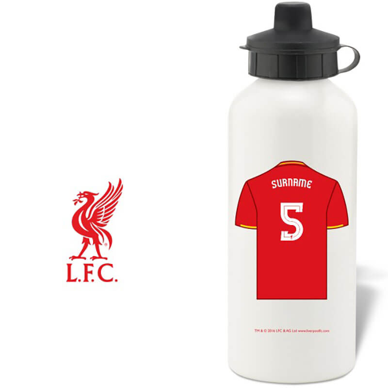 Personalised Liverpool FC Water Bottle