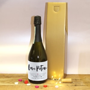 Personalised Love Potion Prosecco Gift Set