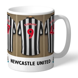 Personalised Newcastle United Dressing Room Mug