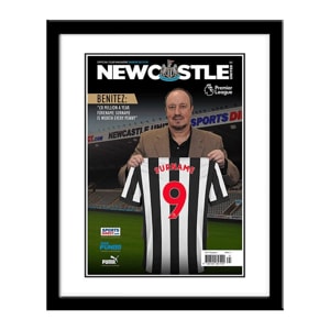 Personalised Newcastle United FC Magazine Cover Framed Print