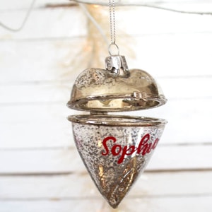Personalised Open Latch Bauble