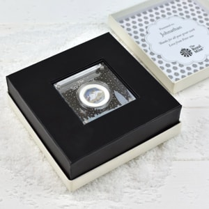 Personalised The Snowman Silver Proof Fifty Pence Coin in a Deluxe Box
