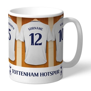 Personalised Tottenham Hotspur Dressing Room Mug