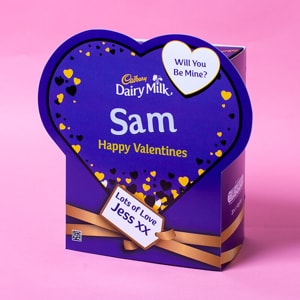 Personalised Valentines Favorites Box - Dairy Milk