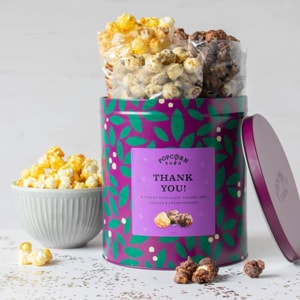 Thank You Popcorn Gift Tin
