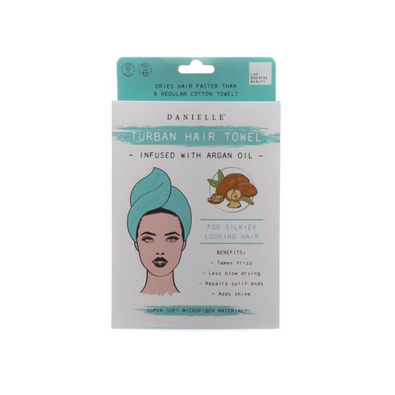 Turban Hair Towel - Infused With Argan Oil