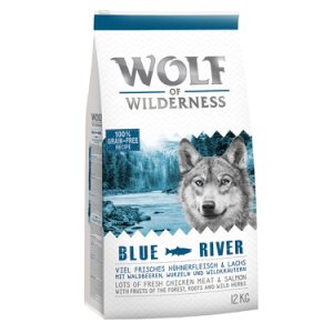 Wolf of Wilderness Adult Blue River - Salmone - 12 kg
