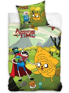 Adventure Time Single Duvet Cover and Pillowcase Set