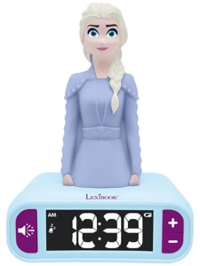 Disney Frozen 2 Elsa Night Light Alarm Clock