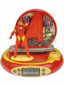 Marvel Avengers Radio Alarm Clock Projector