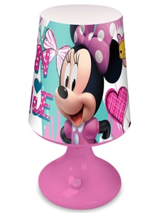 Mickey & Minnie Mouse Minnie mouse table lamp