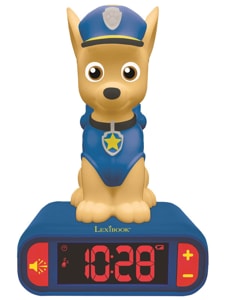 Paw Patrol Chase Night Light Alarm Clock