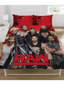 WWE Raw V Smackdown Double Duvet Cover Set