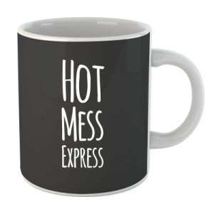 Taza  Hot Mess Express  - Negro