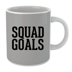Taza  Squad Goals  - Gris