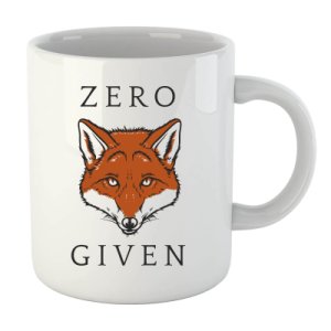 Taza  Zero Fox Given  - Blanco