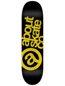 About Monochrome 3Co 7.825 Skateboard Deck yellow