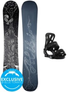 Alibi Snowboards Soulfire 140 + Burton Smalls L 2021 Snowboard Set uni