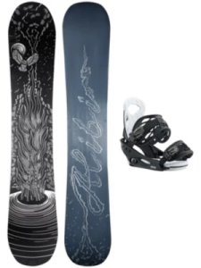 Alibi Snowboards Soulfire 142 + Burton Smalls L 2021 Snowboard Set uni