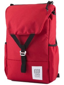 TOPO Designs Y Backpack red
