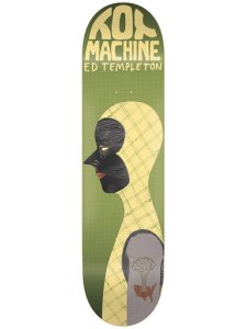 Toy Machine Faces Series 8.5 Skateboard Deck templeton