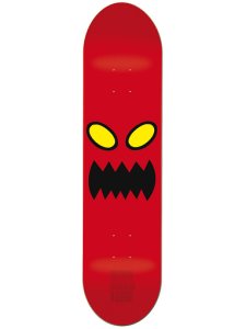 Toy Machine Monster Face 8.0 Skateboard Deck red