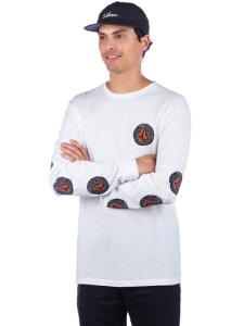 Volcom Family Stone Basic Long Sleeve T-Shirt white