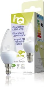 HQ LED Kerze [E14-Sockel, 5,5 Watt (32 Watt), 250 Lumen, dimmbar]