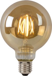 Lucide LED BULB - Filament lamp -  9,5 cm - LED Dimb. - 1x5W 2700K - Amber