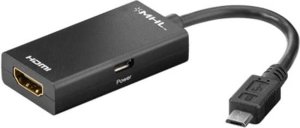 Wentronic A 357 MHL+/HDMI micro USB HDMI Zwart kabeladapter/verloopstukje