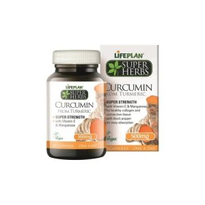Lifeplan Super Herbs Curcumin 500mg 60 capsule