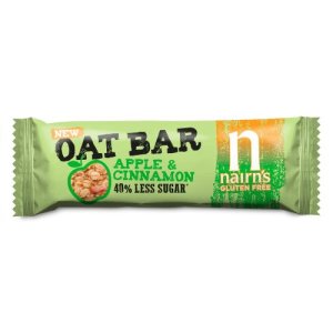 Nairns Gluten Free Apple & Cinnamon Oat Bars 40g