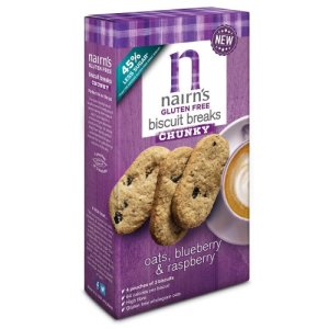Nairns Gluten Free Blueberry & Raspberry Biscuit 160g