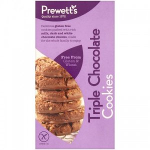 Prewett's Biscuits Gluten Free Triple Chocolate Cookies 175g