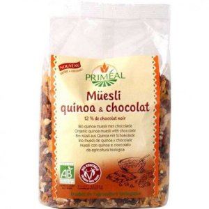 Primeal Organic Muesli, Quinoa & Chocolate 350g