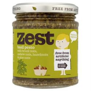 Zest Basil Pesto For Vegetarians 165g