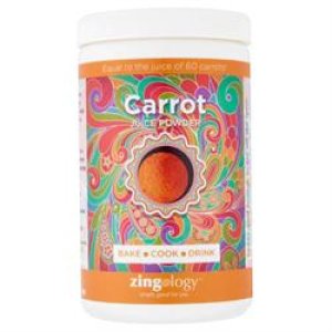 Zingology Organic Carrot Powder Canister 220g
