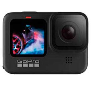 Câmera GoPro HERO9 Black à Prova D água, LCD Frontal, Vídeo 5K, Foto 20MP, Transmissão Ao Vivo em 1080p, Hypersmooth 3.0