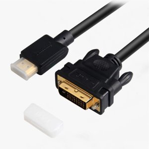 13years factory free sample custom logo hdmi to DVI cable HDMI Female to DVI-D Male Video Adapter rf to hdmi cable