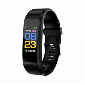 2018 color screen ID115 Plus Smart Wristbands Fitness Tracker Heart Rate Monitor activity tracker ip67 for IOS Android Phone