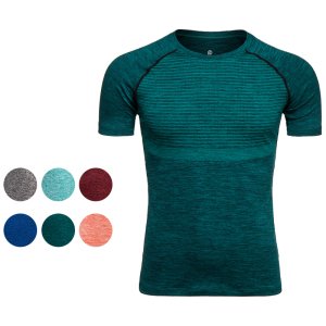 2018 Private Label Wholesale Custom stretching sports  Men gym fitness clothing short-sleeved t shirt