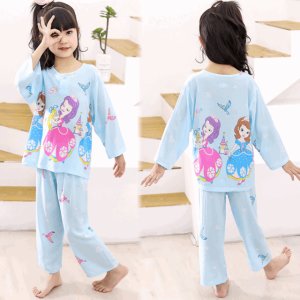 2019 new arrive Kids Pajamas Sets cartoon Sleepwear Girls boy children Pijamas