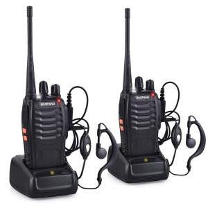 baofeng BF-888S Walkie Talkie Portable Radio BF888s 5W 16CH UHF 400-470MHz BF 888S Comunicador Transmitter Transceiver