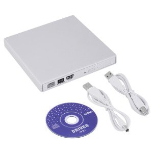 External DVD Drive Optical Drives USB DVD ROM Player CD-RW Burner Writer Recorder Portatil for Laptop Computer pc Windows 7/10