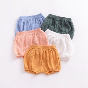 Factory price summer boutique multi color toddler bloomers casual girl PP baby pants, newborn boys infant harem shorts kj19012