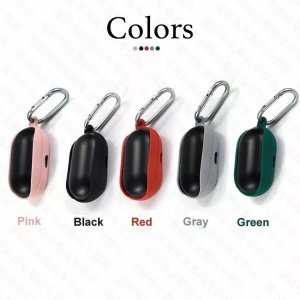 Factory wholesale Hang Silicon Case for Samsung Galaxy Buds Charging Case Protective Shockproof Skin Covers