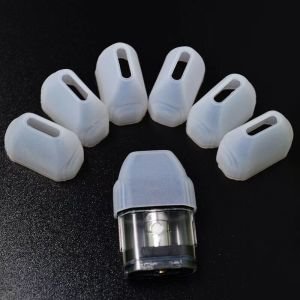 Fast shipping high quality disposable silicone pod drip tip for unwell caliburn pod test driptip