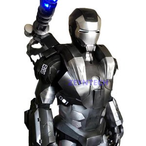 Life size custom marvel avengers superhero iron man war machine costume cosplay suit for adult